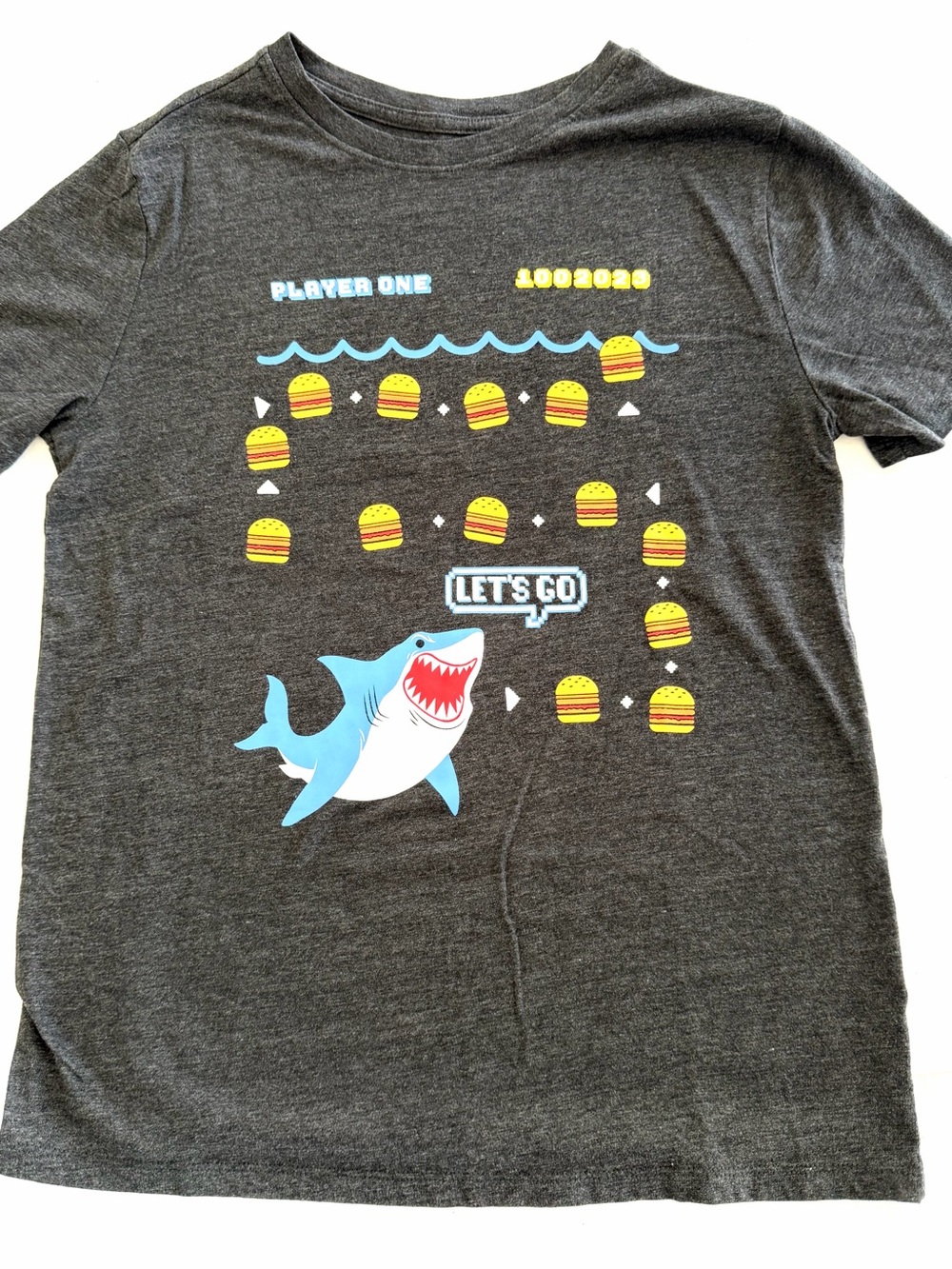 Cat & Jack Boy's Gamer Tee Charcoal Graphic Tee